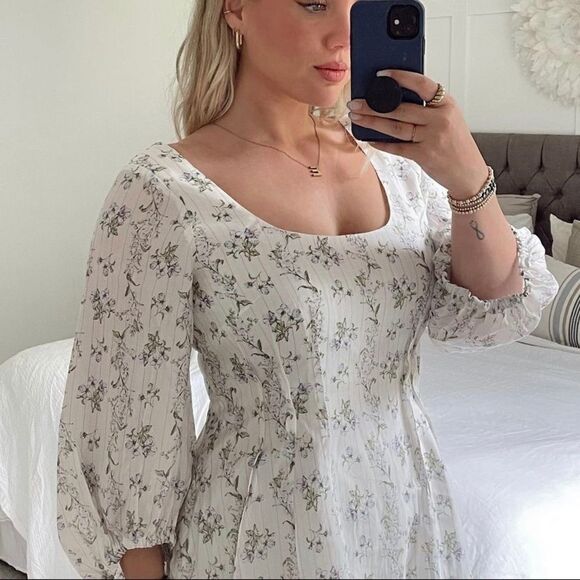 Brock collection x H&M floral print dress - Picture 7 of 12